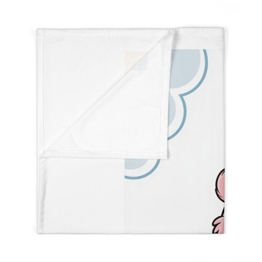 Cuddly Bear Baby Swaddle Blanket