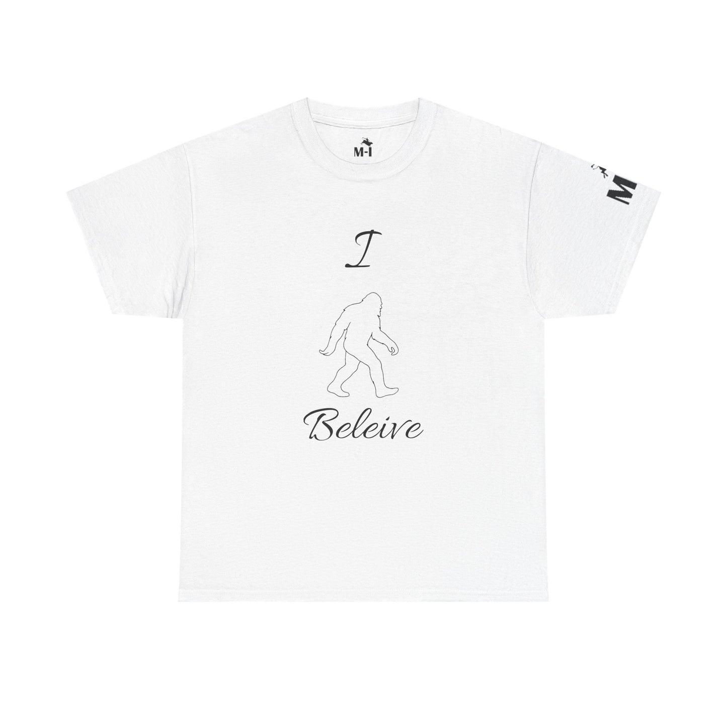 Unisex Bigfoot Tee - I Believe in Sasquatch, Funny T-Shirt, Adventure Clothing, Nature Lover Gift, Halloween Costume, Camping Outfit