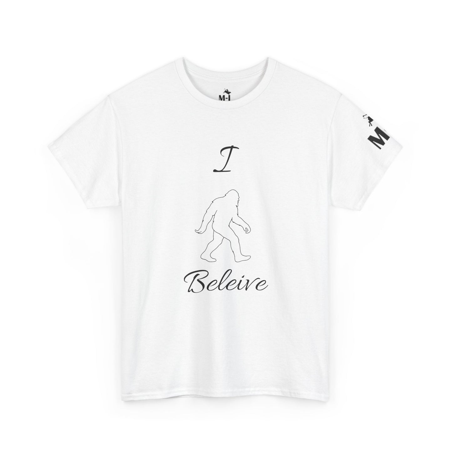 Unisex Bigfoot Tee - I Believe in Sasquatch, Funny T-Shirt, Adventure Clothing, Nature Lover Gift, Halloween Costume, Camping Outfit