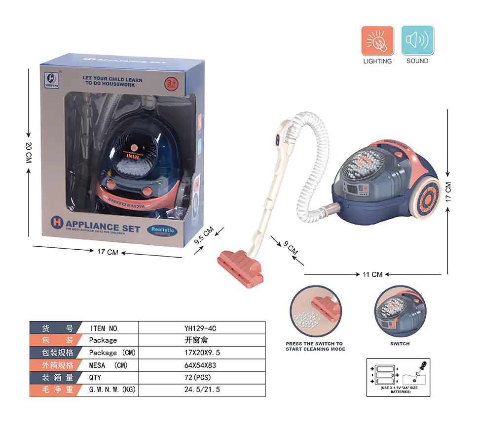 PlayClean Junior Vacuum Set
