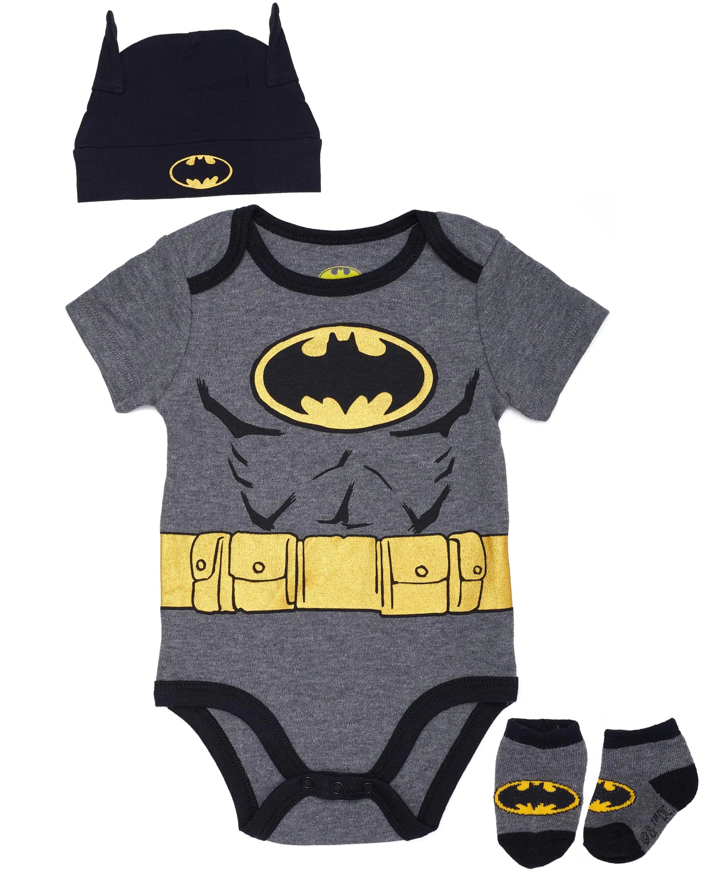 Batman Baby Starter Kit - 3-Piece Clothes Set