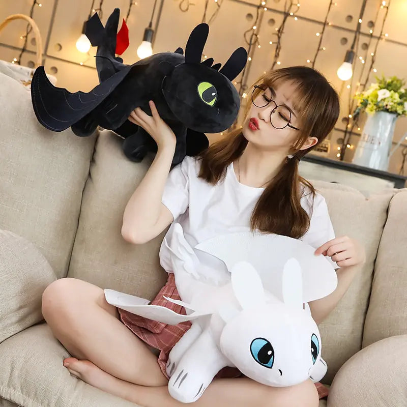 Toothless Plush Night Light Doll Toy