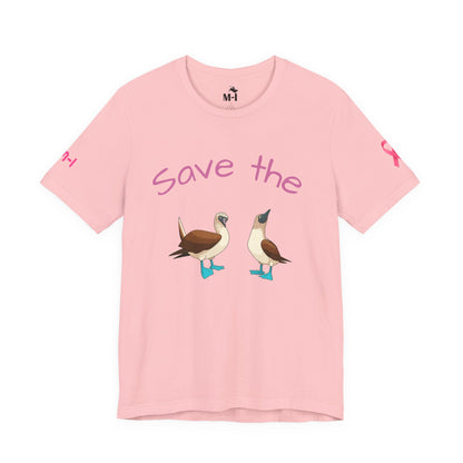 Breast Cancer Awareness Unisex Tee, Limited Edition Ribbon Support Shirt, Pink Ribbon Charity Shirt, Cancer Survivor Gift, Short Sleeve Tee