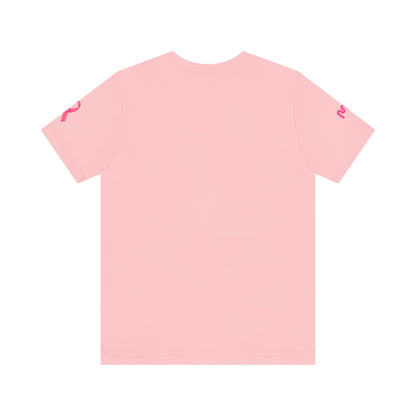 Breast Cancer Awareness Unisex Tee, Limited Edition Ribbon Support Shirt, Pink Ribbon Charity Shirt, Cancer Survivor Gift, Short Sleeve Tee
