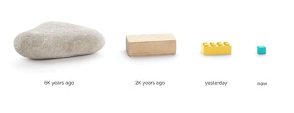 PIXIO Mini Safari 137 Magnetic Blocks in 6 Colors