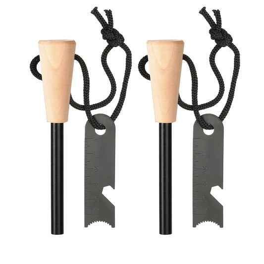 Dual Survival Fire Starters with Lanyard
