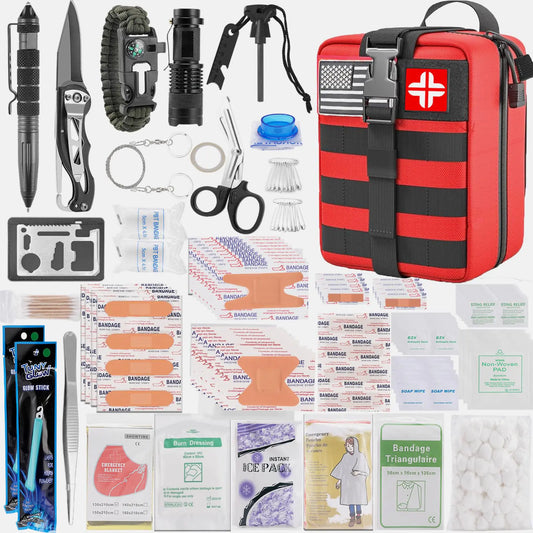 AdventureAid 282-Piece Survival Kit