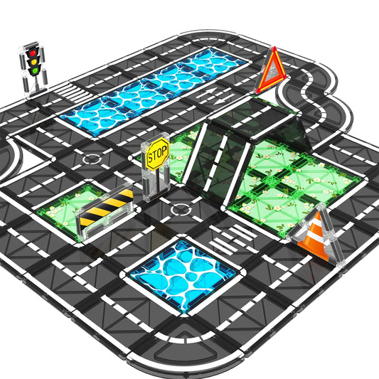 STEM Sensory Learning Educational Magnetic Roads